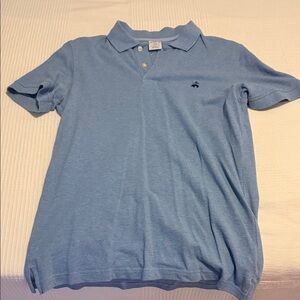 Brooks Brothers Men's Light Blue Polo Shirt
